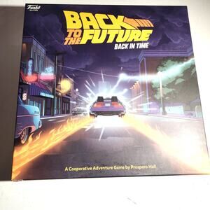 Funko Back to the Future Back in Time Board Game New Cooperative Fun
